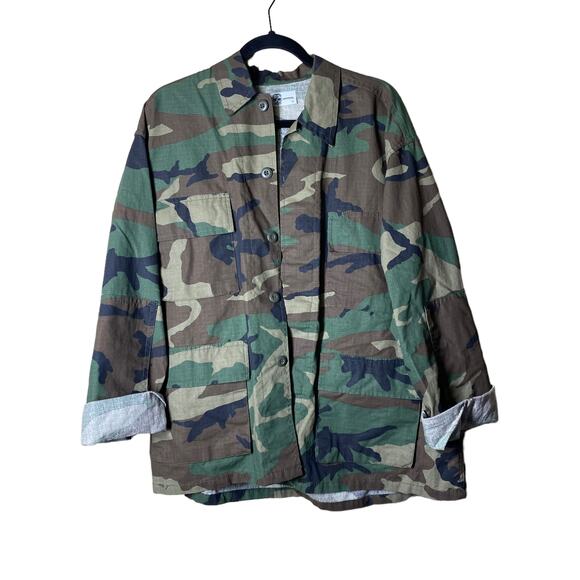 HipChik Couture Good Vibes Vintage Army Jacket Sz XL - Picture 5 of 7